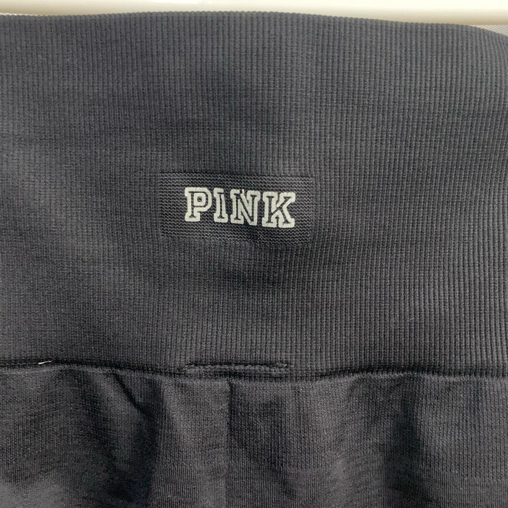 VS PINK Ultimate Leggings Black and Tan  Ombre Size Medium - Picture 3 of 8